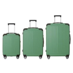 Syemin Luggage Lightweight 3 PCS Premium Abs Luggage Set Suitcase Set With Silent Spinner Wheels Carry On Luggage, Green, 20.87"*11.81"*30.31" 9 Syemin Luggage Lightweight 3 PCS Premium Abs Luggage Set Suitcase Set With Silent Spinner Wheels Carry On Luggage, Green, 20.87"*11.81"*30.31" -Furniture GUEST 00d5bc3b 9ae9 4883 b31b 7e95fb5e26ae