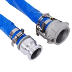 Syemin Drip Irrigation 50Ft Heavy Duty Reinforced Pool Backwash Hose For Swimming Drain Pools Water Discharge With Aluminum Camlock, Blue, 2"*2"*2" -Furniture GUEST 0279519f 0623 4b09 a353 eb8a112b2b95 1