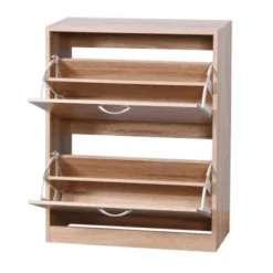 Syemin Shoe Racks Wooden Shoe Cabinet For Entryway, Freestanding Shoe Storage Organizer, Shoe Storage Cabinet For Entryance, Beige, 24.4"*9.45"*31.5" -Furniture GUEST 09dc2e01 6cf1 46f4 a2a0 e52a18b71663