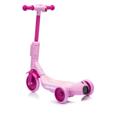 Syemin Kick Scooters 2in1 Kids Ride On Three Wheel Balance Scooter Toy For Kids Floor Protection Gift For Kids, Pink, 24.8"*12.2"*27.2" 4 Syemin Kick Scooters 2in1 Kids Ride On Three Wheel Balance Scooter Toy For Kids Floor Protection Gift For Kids, Pink, 24.8"*12.2"*27.2" - Image 4