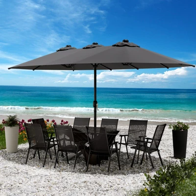 Syemin 15' Patio Umbrella 9 Syemin 15' Patio Umbrella - Image 9