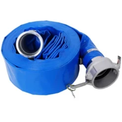Syemin Drip Irrigation 50Ft Heavy Duty Pool Backwash Hose, Reinforced Water Discharge Pump Hoses For Swimming Drain Pools, Blue, 3"*3"*3" -Furniture GUEST 0c2eec8d f24d 4885 854f f9aa64782921