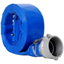 Syemin Drip Irrigation 50Ft Heavy Duty Pool Backwash Hose, Reinforced Water Discharge Pump Hoses For Swimming Drain Pools, Blue, 3"*3"*3" -Furniture GUEST 19808b30 61c8 4de9 b02d 56a44e47ad70