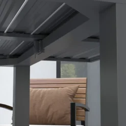 Syemin Patio End Table, Rectangular Outdoor Dining Table With All-Weather Faux Wood Top For Garden, Lawn, Patio, Gray, 59.1"*37"*28.7" 10 Syemin Patio End Table, Rectangular Outdoor Dining Table With All-Weather Faux Wood Top For Garden, Lawn, Patio, Gray, 59.1"*37"*28.7" -Furniture GUEST 1c4ea2b0 8b65 45e8 a03e bbafc1e58894