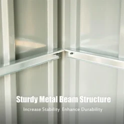 Syemin Deck Boxes Durable, Horizontal Compact Storage Shed For Garden, Backyard, Patio, Closet Deck Box, Green, 75.2"*47.44"*71.85" -Furniture GUEST 21b30db4 d9d3 4ac5 a66f e723bfa33094