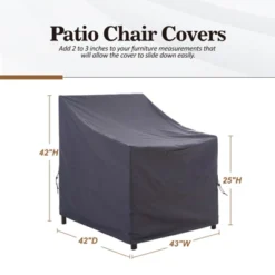 Syemin Plant Covers, Outdoor Swivel Lounge Chair Cover 2 Pack, Waterproof High Wind Resistant Anti-Fading, Gray 42"*43"*42" 8 Syemin Plant Covers, Outdoor Swivel Lounge Chair Cover 2 Pack, Waterproof High Wind Resistant Anti-Fading, Gray 42"*43"*42" -Furniture GUEST 21fa8710 2a95 4af9 80d6 071f3da76f06