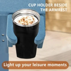 Syemin Patio Accent Chairs, Outdoor Tall Adirondack Chair With High Back, Widened Arms For Backyard, Garden, Yard, Blue, 27.95"*27.09"*45.83" -Furniture GUEST 241f0b0a 8a88 4362 885c 04686c550e48