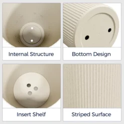 Syemin Outdoor Cone Planter -Furniture GUEST 2bd293b5 a2fb 48aa 999b 067cc57933e4