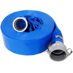Syemin Drip Irrigation 100Ft Pool Backwash Hose, Heavy Duty Water Discharge Pump Hoses For Swimming Drain Pools With Aluminum Camlock, Blue, 4"*4"*4" -Furniture GUEST 2f9a8009 3f43 41cf 8932 aaf6b63ee419