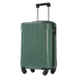 Syemin Luggage 20" Luggage, Hardshell ABS Suitcase With Spinner Wheels Lightweight Durable Large Capacity Travel Luggage, Green, 13.6"*8.3"*21.5" -Furniture GUEST 3950809b b6f8 448a aaca 73ee67cad9e4