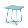 Syemin Patio End Tables Accent Side End Table For Outdoor And Indoor, Garden, Backyard Use, Special Design, Green, 17.75"*17.75"*18.75"