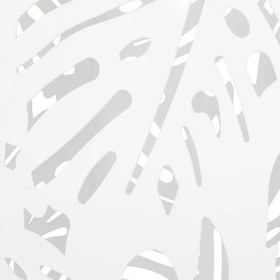 Syemin Patio End Tables, Stylish End Tables For Indoor And Outdoor Use, Ideal For Gardens, Backyard, Special Design, White, 16.5"*16.5"*20.5" 1 Syemin Patio End Tables, Stylish End Tables For Indoor And Outdoor Use, Ideal For Gardens, Backyard, Special Design, White, 16.5"*16.5"*20.5"