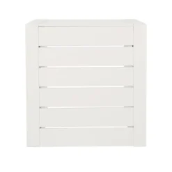 Syemin Patio End Table, C-Shaped Side Table, Compact, Stylish, And Versatile, White, 15"*14.5"*24" -Furniture GUEST 44cee549 3456 4fc9 93c4 c79bff3b864c