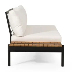 Syemin Patio Seating Sets Outdoor, Featuring Unique Design, Ideal For Chats, Perfect For Gardens, Living Spaces, White, 69.25"*32.5"*29.5" -Furniture GUEST 4a4711f2 673a 4c1b 8c7e 1ec0890db663