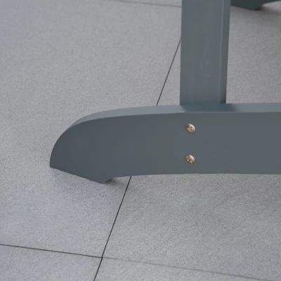 Syemin Patio Accent Chairs, Plastic Adirondack Chairs With Cup Holders, Lawn Chairs For Patio, Garden, Poolside, Gray, 28.5"*38.25"*36.5" 5 Syemin Patio Accent Chairs, Plastic Adirondack Chairs With Cup Holders, Lawn Chairs For Patio, Garden, Poolside, Gray, 28.5"*38.25"*36.5" - Image 5