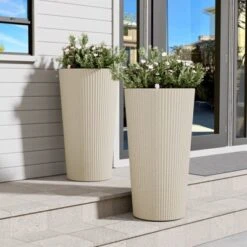 Syemin Outdoor Cone Planter -Furniture GUEST 63739b75 0636 4dc2 800b b1bae948238c
