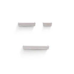 Syemin Decorative Wall Shelf Floating Shelves Wall Mounted Wood Shelves Hanging Shelf Storage Decor Floating Shelves Wall, White, 17.91"*3.94"*1.57"