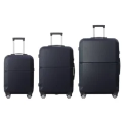 Syemin Luggage 3-Piece Luggage Set-20", 24", And 28" Suitcases With Silent Spinner Wheels Suitcase Sets Carry On Luggage, Blue, 21.06"*11.81"*30.31" -Furniture GUEST 6c12efcc 54e7 447d bc0c ec2046040ab2