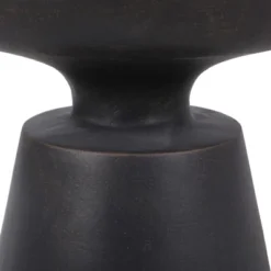 Furniture 5 Syemin Patio End Tables Accent Side End Table For Outdoor And Indoor, Garden, Backyard Use, Special Design, Brown, 17.75"*17.75"*20.5"