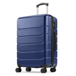 Syemin Luggage, Expandable Carry-On Suitcase With Dual Spinner Wheels And TSA Lock, Hard Shell For Business, Vacation, Travel, Blue, 15.5"*10.5"*25" -Furniture GUEST 750d1178 63d4 4f08 9d56 998d5f25996a