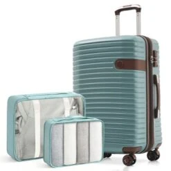 Syemin Luggage 24" Hardshell Carry-On Luggage, Lightweight Durable ABS Suitcase With Spinner Wheels 2 Packing Cubes, Blue, 16"*11"*25.2" 9 Syemin Luggage 24" Hardshell Carry-On Luggage, Lightweight Durable ABS Suitcase With Spinner Wheels 2 Packing Cubes, Blue, 16"*11"*25.2" -Furniture GUEST 7dd27d82 4b3c 4370 bf5c 6c91bc032514
