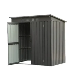 Syemin Deck Boxes Durable, Horizontal Compact Storage Shed For Garden, Backyard, Patio, Closet Deck Box, Green, 75.2"*47.44"*71.85" -Furniture GUEST 811742e6 47e4 4612 a6ad 87105b700876