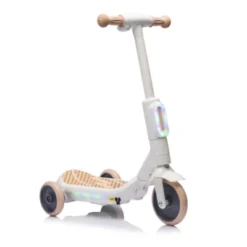 Syemin Kick Scooters 2in1 Kids Ride On Three Wheel Balance Scooter Toy For Kids Floor Protection Gift For Kids, White, 24.8"*12.2"*27.2" -Furniture GUEST 8375d7fb 9781 40b5 abda 7bdb96452538