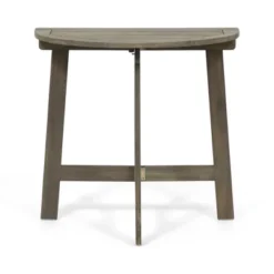 Syemin Patio End Tables, Stylish End Tables For Indoor And Outdoor Use, For Gardens, Backyard, Special Design, Brown, 30.75"*18"*30" -Furniture GUEST 8746077b 54bd 4f8d 8527 704d77bc4451