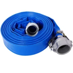 Syemin Drip Irrigation 50Ft Pool Backwash Hose, Heavy Duty Lay Flat Water Discharge Pump Hoses For Swimming Drain Pools, Blue, 1.5"*1.5"*1.5" -Furniture GUEST 8a28b040 c452 4448 bbbf e75f5709ca0a 1