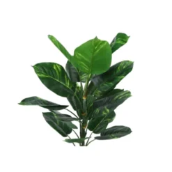 Syemin Artificial Plant Dieffenbachia Tree Indoor Faux Fake Floor Greenery Potted Real Touch Decorative Green Leaves Black Pot, Green, 27"*26"*54" -Furniture GUEST 8acf832f 25f1 42ce bd19 dccb67d77350
