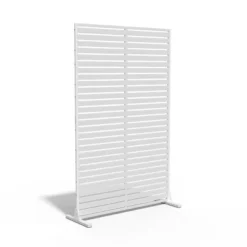 Syemin Patio Decorative Screens Outdoor Privacy Screen 6-Piece Outdoor Privacy Screens And Panel Outdoor Decorative Fence, White, 45.47"*15.75"*72.05" -Furniture GUEST 8bfea2fd da48 4777 bfd2 ef7a3ba4fb65