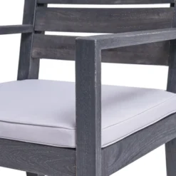 Syemin Patio Modern Accent Chairs, Outdoor Conversation Chairs, With Leisure Used, For Backyard, Garden, Gray, 23"*23.75"*35.5" -Furniture GUEST 91131ea0 0da6 48df b2b9 71318012d5f4