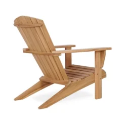 Syemin Patio Accent Chairs, Adirondack Patio Chairs , Lawn Chairs For Patio, Garden, Poolside, Lawn, Outdoor Relaxation, Brown, 29.5" * 37.8" * 37.4" -Furniture GUEST 9a23ef0e 78fe 4f56 94ab af52de88a481
