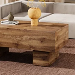 Syemin Patio End Tables, Faux Wood Design Coffee Table For Living Room, Patio, Bedroom, Brown, 43.3"*21.6"*17.2" 8 Syemin Patio End Tables, Faux Wood Design Coffee Table For Living Room, Patio, Bedroom, Brown, 43.3"*21.6"*17.2" -Furniture GUEST 9e8de24c 5aaa 4a75 a662 5c2fa7a6de44