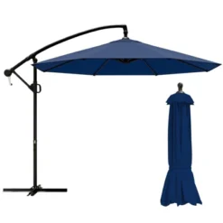 Syemin 9.5' Patio Umbrella With Base Included -Furniture GUEST b05611f2 5022 4f92 900a d7f56cda59f3