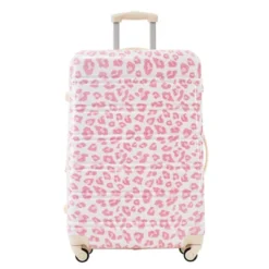 Syemin 3 PCS Bag And Luggage Sets, With 4 Spinner Wheels Lightweight Suitcase, Suitable For Business Trips And Travel, Pink, 28.5"*17.9"*11.6"