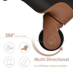 Syemin Bag And Luggage Sets Hardshell Luggage Sets 3 Piece Carry-on Suitcases With Wheels Durable Travel Luggage, Black, 13.8"*21.5"*8.3" -Furniture GUEST bdfafbdd a8ad 4bd1 b4e1 64b9e2e05b0b