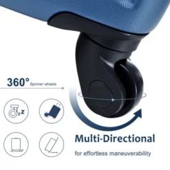 Syemin Bag And Luggage Sets Hardshell Luggage Sets 3 Piece Carry-on Suitcases With Wheels Durable Travel Luggage, Blue, 13.8"*21.5"*8.3" 7 Syemin Bag And Luggage Sets Hardshell Luggage Sets 3 Piece Carry-on Suitcases With Wheels Durable Travel Luggage, Blue, 13.8"*21.5"*8.3" -Furniture GUEST c389248b 1664 49fb 8048 9971643d344c