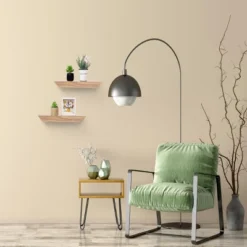 Syemin Decorative Wall Shelf Bathroom Floating Shelve Wall Mounted Shelf Farmhouse Home Decor Display Shelving Wall Shelf, Beige, 11.81"*3.94"*1.26" -Furniture GUEST c5a289f3 5de7 4a88 97ca 1f75fa038aaa