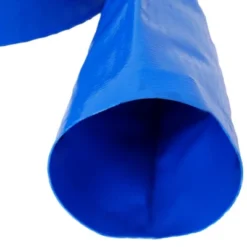 Syemin Drip Irrigation 100Ft Pool Backwash Hose, Heavy Duty Water Discharge Hose For Swimming Pool Filter Pump With 2 Clamp, Blue, 4"*4"*4" -Furniture GUEST c8515b7a 65f1 40f8 a497 0ded3eec3f19 1