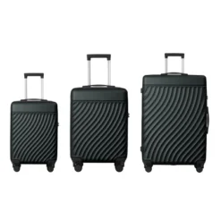 Syemin Luggage 20"24"28" Luggage Sets Abs Hardshell 3PCS Luggage Durable Suitcase Spinner Wheels Suitcase Available, Green, 21.06"*11.81"*30.31" -Furniture GUEST ca7af8f4 cfef 4440 82a1 2fe1e435f653