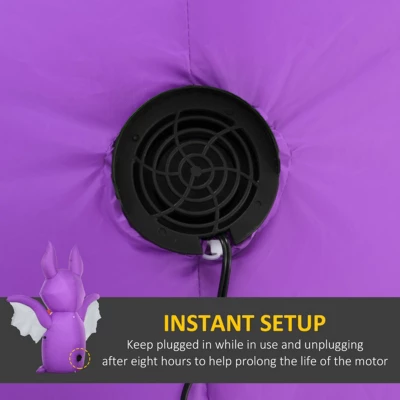 Syemin Decorative Holiday Scene Props Halloween Decoration Halloween Party Decoration Halloween Outdoor Inflatable Decoration, Purple, 48"*18"*48" 2 Syemin Decorative Holiday Scene Props Halloween Decoration Halloween Party Decoration Halloween Outdoor Inflatable Decoration, Purple, 48"*18"*48" - Image 2