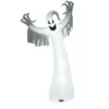 Syemin Decorative Holiday Scene Props Halloween Inflatable Decoration Giant Halloween Inflatable Ghost Decor Party Yard Decoration, White, 35"*35"*96"