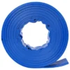 Syemin Drip Irrigation 100Ft Heavy Duty Reinforced Pool Backwash Hose For Swimming Drain Pools Water Discharge With Aluminum Camlock, Blue, 2"*2"*2"