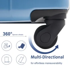 Syemin Bag And Luggage Sets 20-Inch Hardshell Carry-On Luggage, Lightweight Durable ABS Suitcase With Spinner Wheels, Blue, 13.8"*21.5"*8.3" 8 Syemin Bag And Luggage Sets 20-Inch Hardshell Carry-On Luggage, Lightweight Durable ABS Suitcase With Spinner Wheels, Blue, 13.8"*21.5"*8.3" -Furniture GUEST df977985 d7aa 43d9 9ff6 b352ae1a8540