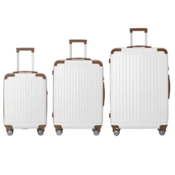 Syemin Luggage Lightweight 3 PCS Premium Abs Luggage Set Suitcase Set With Silent Spinner Wheels Carry On Luggage, Brown, 20.87"*11.81"*30.31" 9 Syemin Luggage Lightweight 3 PCS Premium Abs Luggage Set Suitcase Set With Silent Spinner Wheels Carry On Luggage, Brown, 20.87"*11.81"*30.31" -Furniture GUEST e5127352 49d6 44b1 afc0 bdfb7e9f8f3a