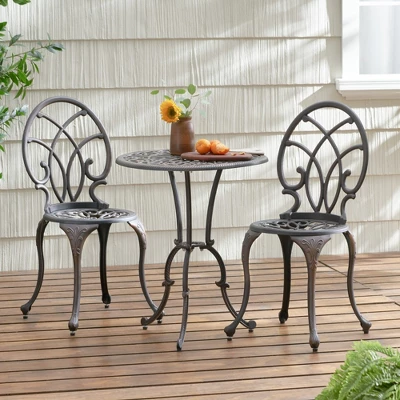 Syemin Patio Seating Sets Outdoor, Featuring Unique Design, Ideal For Chats, Perfect For Gardens, Living Spaces, Black, 17.5"*19.5"*36.5" 5 Syemin Patio Seating Sets Outdoor, Featuring Unique Design, Ideal For Chats, Perfect For Gardens, Living Spaces, Black, 17.5"*19.5"*36.5" - Image 5