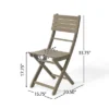 Syemin Patio Modern Accent Chairs, Outdoor Conversation Chairs, With Leisure Used, For Backyard, Garden, Beige, 15.75"*20.5"*33.75"