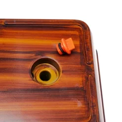 Syemin Planters Wood Plastic Rectangle Self Watering Planter Pot With Outdoor And Indoor, Vegetables And Herbs, Garden Decor, Brown 24"*11"*10.2" -Furniture GUEST f7d106a1 dbe1 4683 bff0 d1b0d2d0cb8f