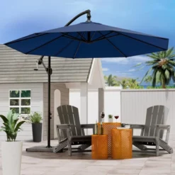 Syemin 9.5' Patio Umbrella With Base Included -Furniture GUEST fa801fba f5d3 4d17 8e0f fcace61bcca5